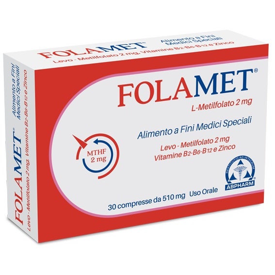 Folamet Integratore Alimentare 30 Compresse