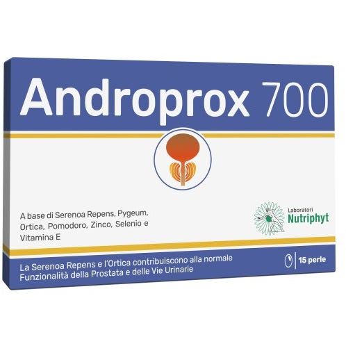 Androprox 700 Integratore Vie Urinarie 15 Perle Softgel