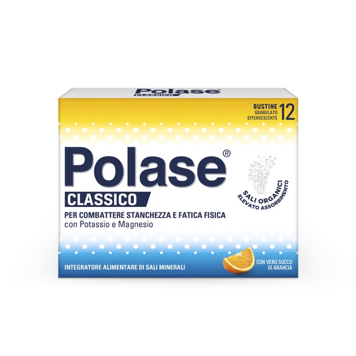 Polase Classico Integratore Sali Minerali Con Magnesio e Potassio Gusto Arancia