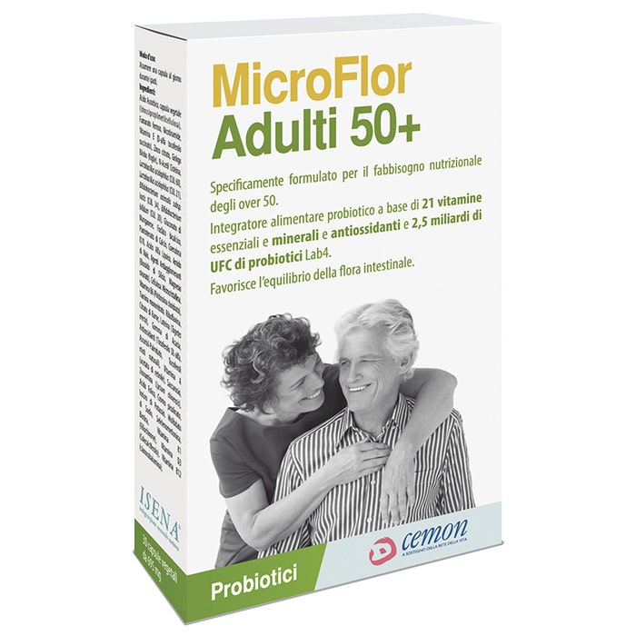Microflor Adulti 50+ 30 Capsule