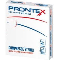 Safety Texil Garza Sterile Idrofila 36x40 cm 12 Compresse