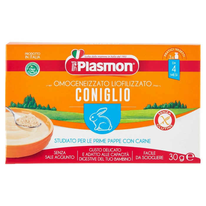 Plasmon Liofilazzato Coniglio 30 g