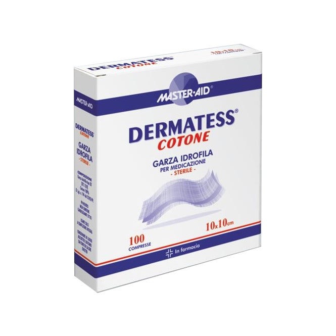 Dermatess Compresse Di Garza Idrofila Sterile 36x40 cm 12 Pezzi