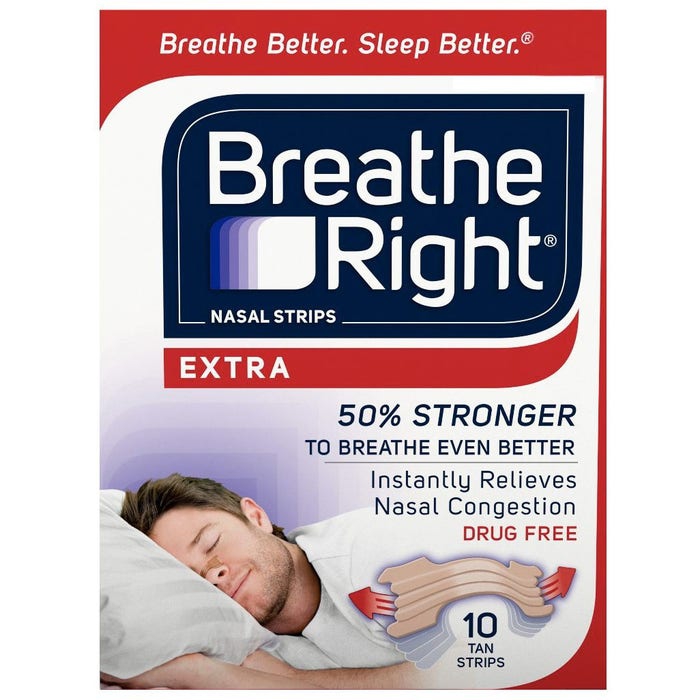 Breath Right Cerotti Nasali Extra Forte 10 Pezzi