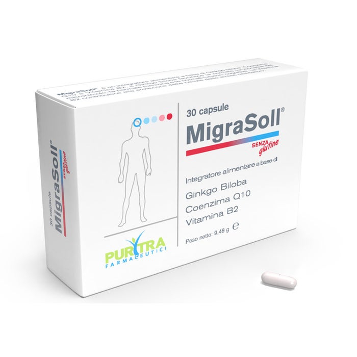 Migrasoll Integratore Cefalea 30 Capsule 9,6 g