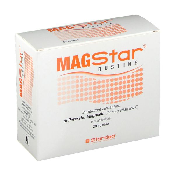 Magstar Integratore Magnesio e Potassio 20 Bustine
