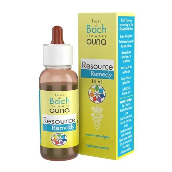  Integratore in gocce Resource Rem Gun, studiato per favorire il rilassamento e il sonno, flacone da 20 ml