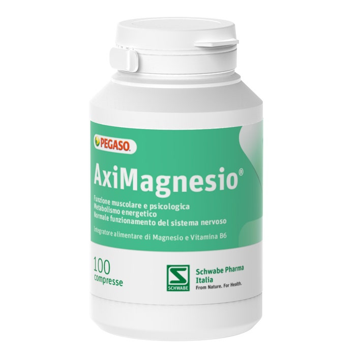 Schwabe Aximagnesio Integratore Di Magnesio 100 Compresse