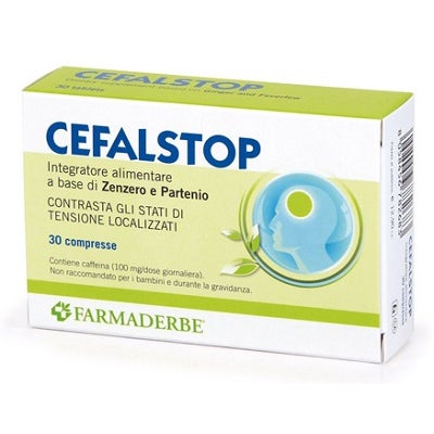 Farmaderbe Cefalstop Integratore Anti Tensivo 30 Compresse