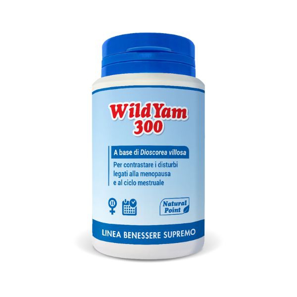 Natural Point Wild Yam 300 Integratore 50 Capsule