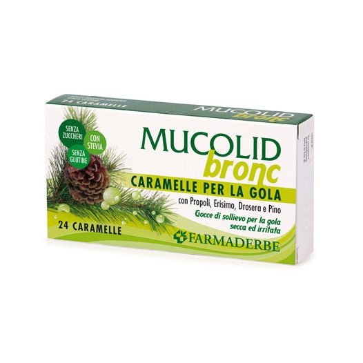 Mucolid Bronc 24 Caramelle