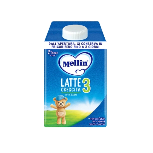 Mellin 3 Latte Crescita Liquido 1-2 Anni 500ml