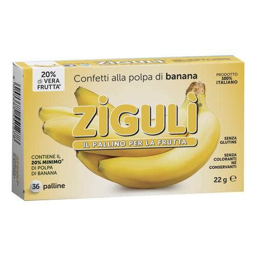 Zigul Banana Blister 36 Palline