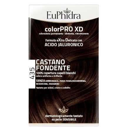 Euphidra ColorPRO XD 435 Castano Fondente Tintura Capelli Extra Delicata