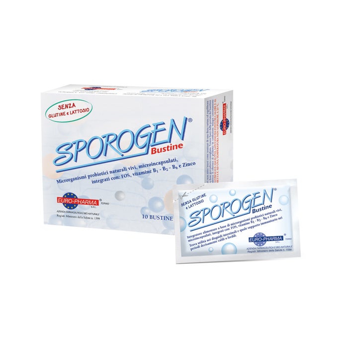 Sporogen Integratore Fermenti Lattici 10 Bustine