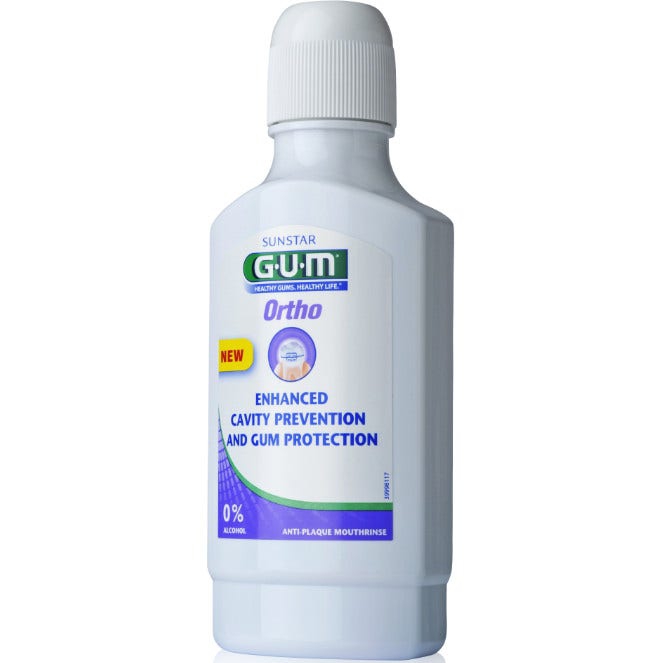 Gum Ortho Collutorio Ortodontico Anticarie 300 ml