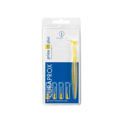 Curaprox Plus CPS Prime 09 Giallo  5 Scovolini + Manico