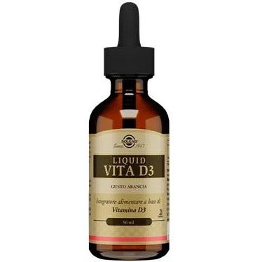 Solgar Liquid Vita D3 Integratore Vitaminico 56 ml