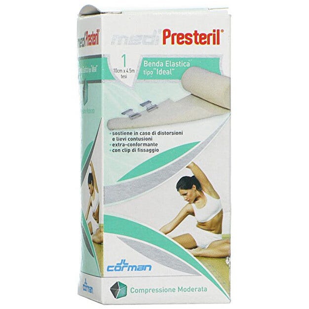 MediPresteril Benda Elastica Tipo Ideal cm 10x4,5 m