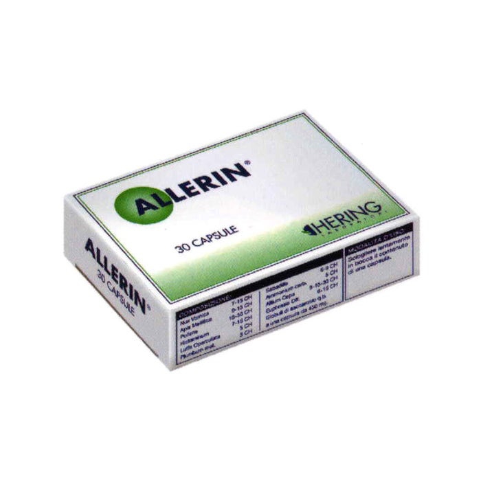  Integratore naturale per supporto respiratorio contro le allergie stagionali. Formulato in capsule.
