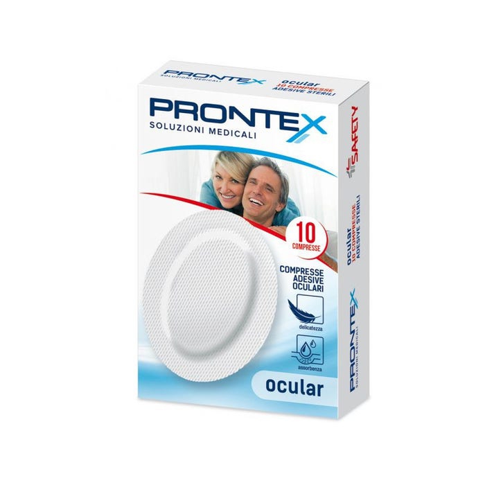 Safety Prontex Medicazione Oculare Adesiva 10 Pezzi