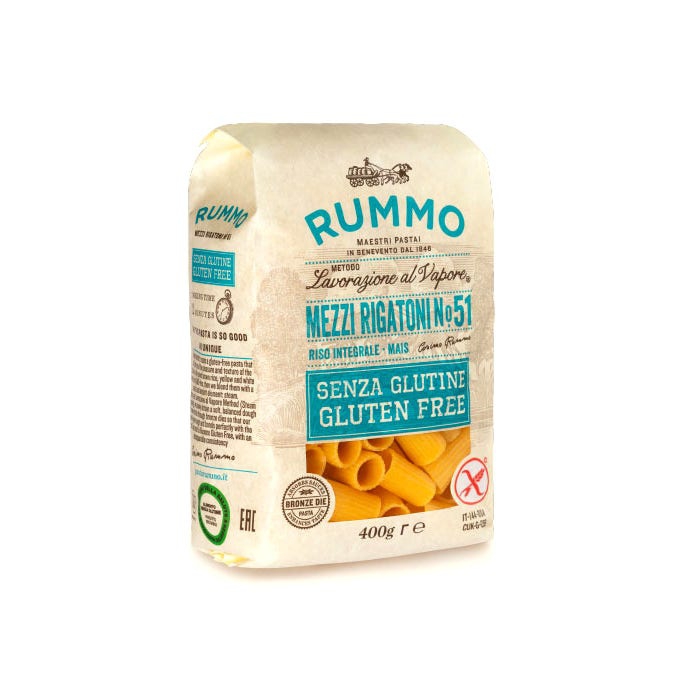 Rummo Mezzi Rigatoni N51 Senza Glutine 400 g