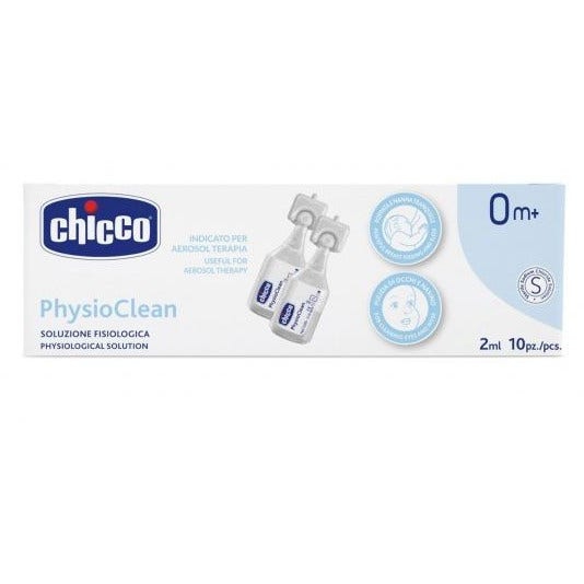 Chicco Physioclean Soluzione Fisiologica Detersione Nasale 10 Pezzi 0 Mesi 