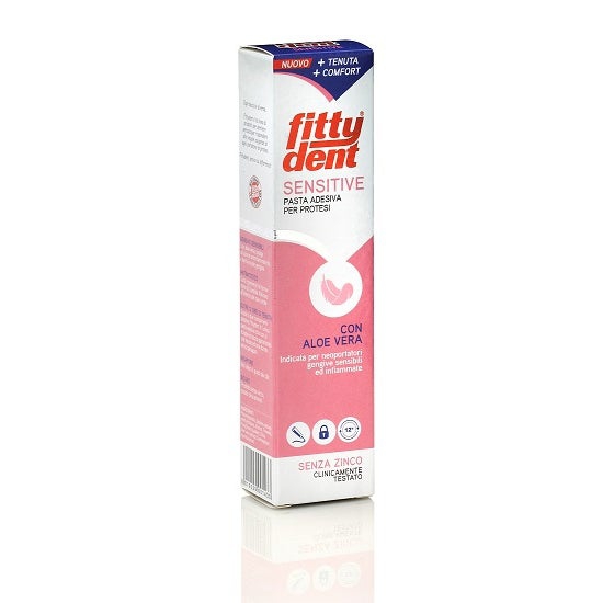Fittydent Sensitive Pasta Adesiva Per Protesi 40 g