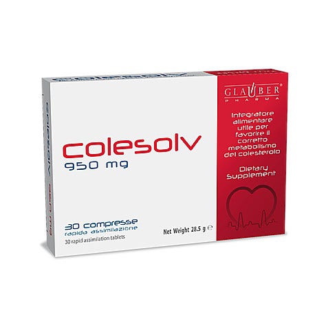 Forza Vitale Colesolv Integratore Colesterolo 30 Compresse 15 g