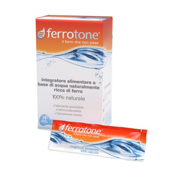 Ferrotone Integratore Di Ferro 14 Bustine