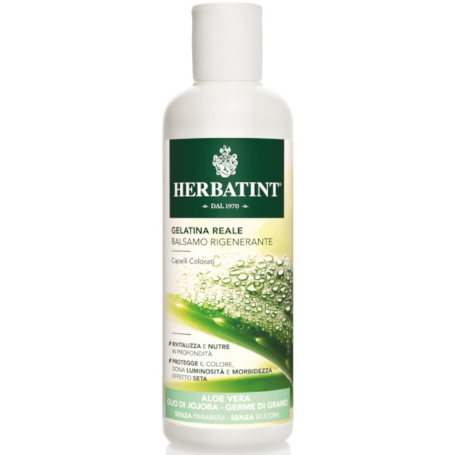 Herbatint Gelatina Reale Balsamo Rigenerante Capelli Colorati 260 ml