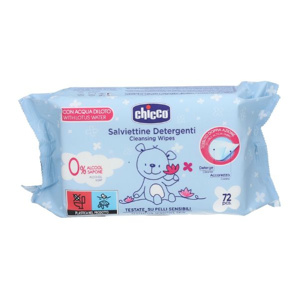 Chicco Cosmesi Salviette Detergenti 72 Pezzi