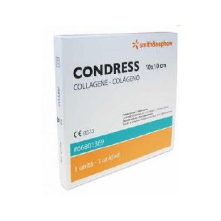 Condress Medicazione Speciale Attiva In Collagene Equino 10x10cm 1 Pezzo