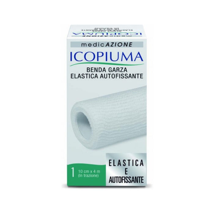 Icopiuma Benda Garza Elastica Autofissante cm 10x4 m