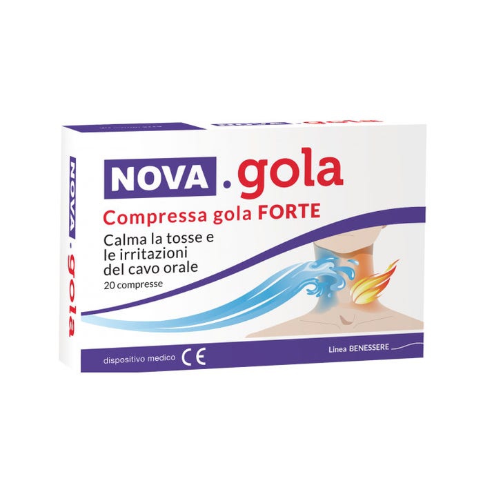 Nova Gola Compresse Gola Forte 20 Compresse