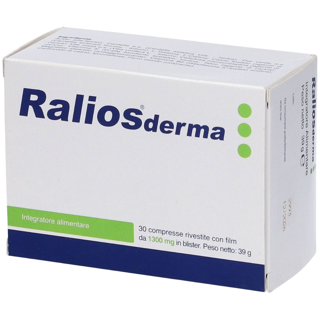 Ralios Derma Integratore Contro L'invecchiamento Cutaneo 30 compresse