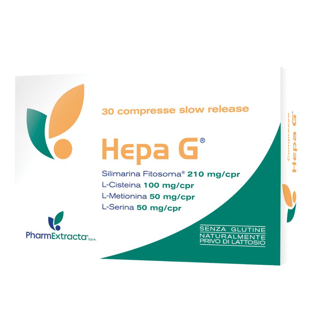 Hepa G Integratore Per la Funzionalit� Epatica 30 Compresse