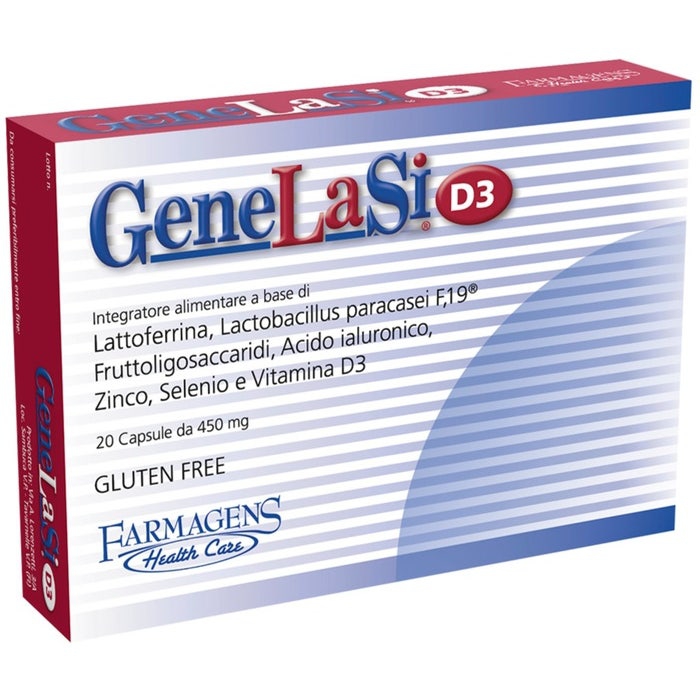 Genelasi D3 Integratore Fermenti Lattici 20 Capsule