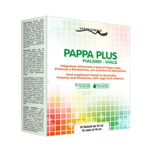 Sterilfarma Pappa Plus Integratore Energetico 10 Flaconcini