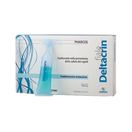 Deltacrin Fiale Trattamento Intensivo Prevezione Anticaduta Capelli 10 Fiale