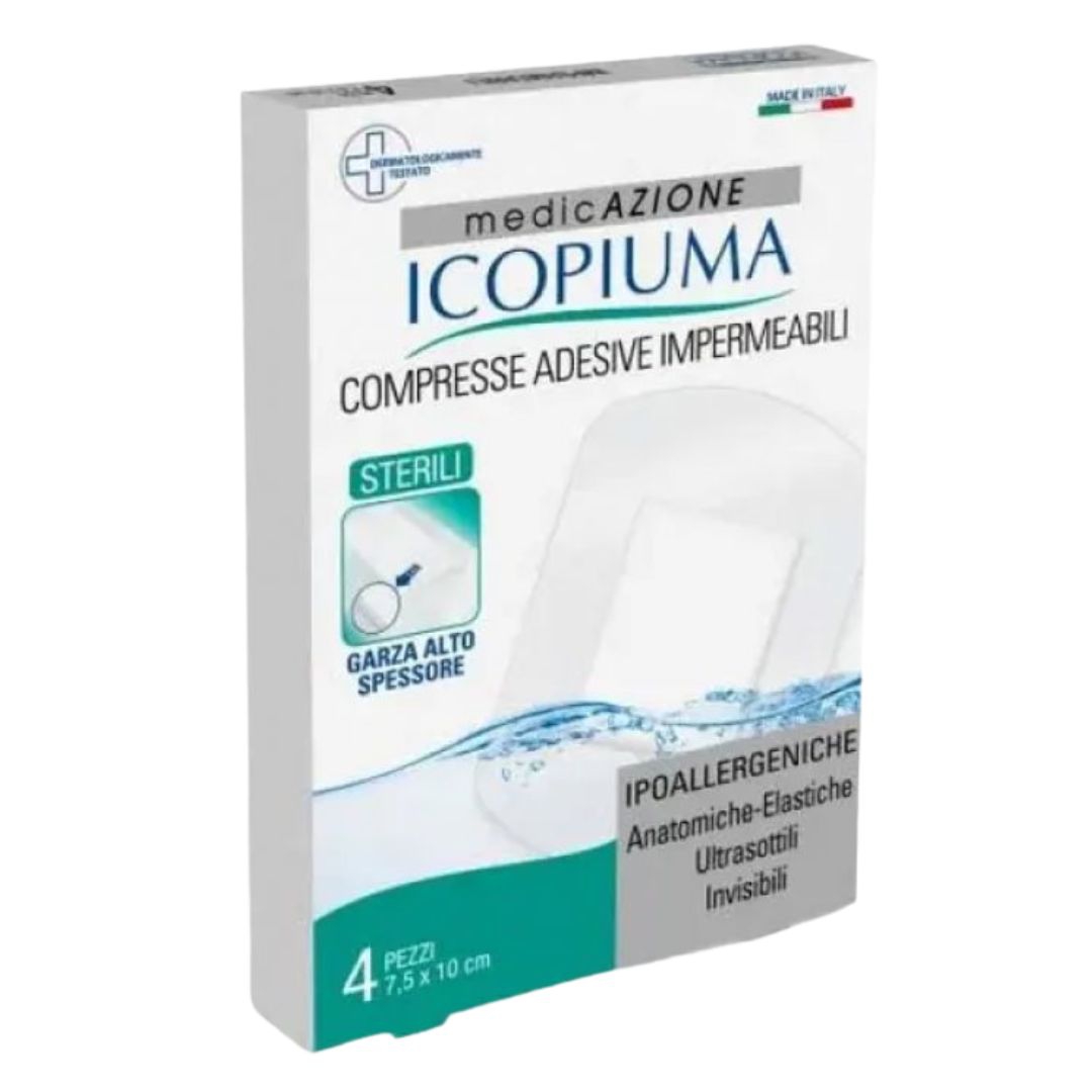 Icopiuma Compresse Adesive Postoperatorie 10x7,5 cm