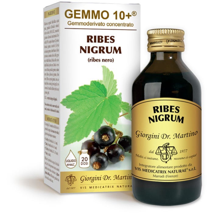 Dr. Giorgini Gemmo 10+ Ribes Nero Analcoolico 100 ml