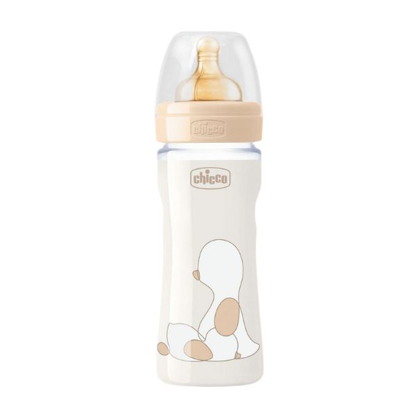 Chicco Biberon Original Touch Flusso Regolabile Caucci 250 ml