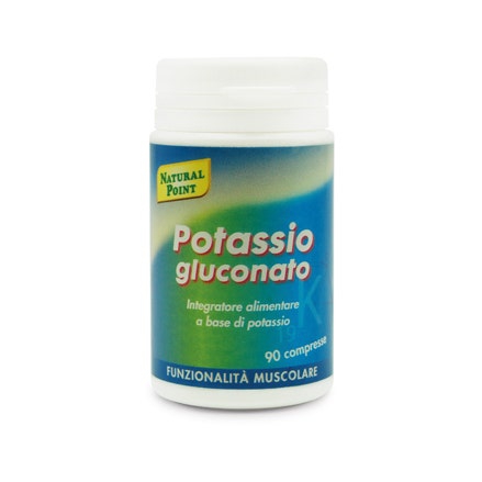 Natural Point Potassio Gluconato Integratore 90 Compresse