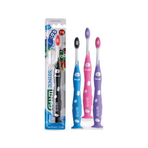Gum Junior 7-9 anni Spazzolino Bambini Colori Assortiti