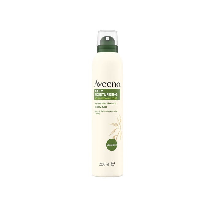 Aveeno Spray Idratante Dopo Doccia Pelle Secca 200 ml