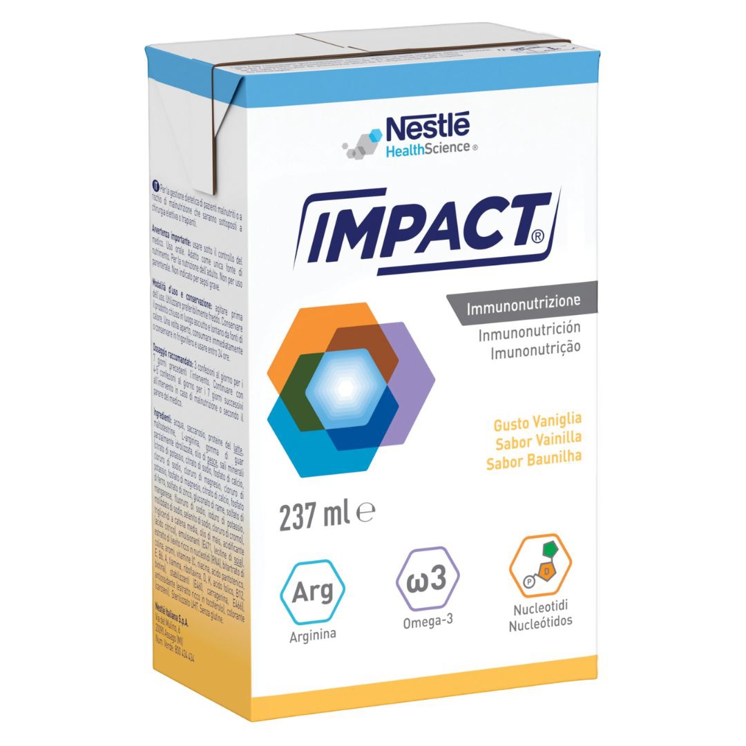 Impact Vaniglia Formula per Immunonutrizione Pronta da Bere 3x237 ml