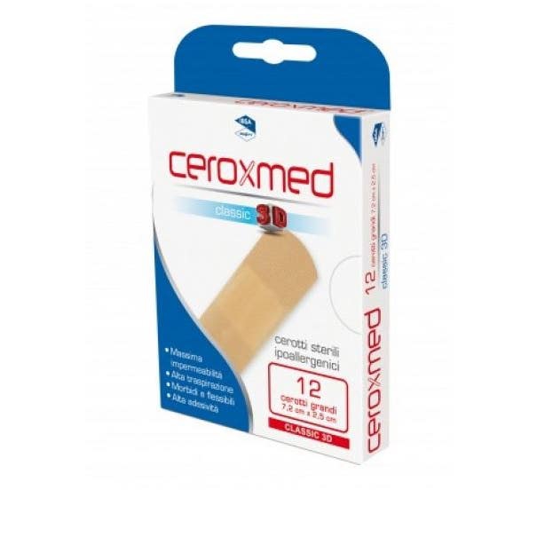 Ceroxmed Classic 3D Formato Grande 12 Cerotti