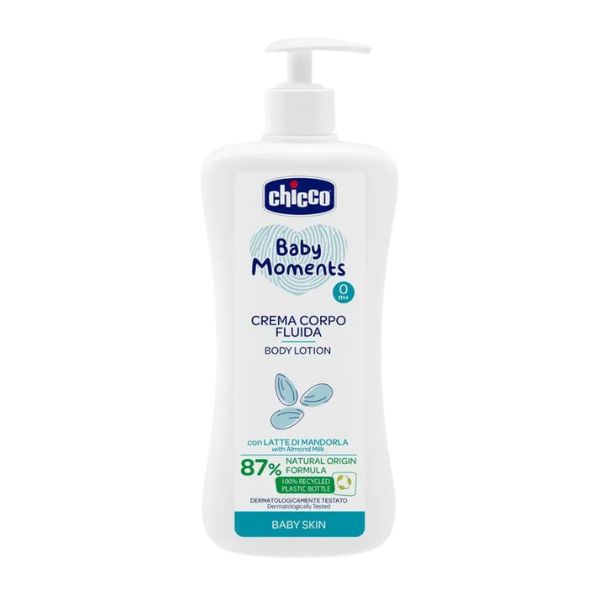 Chicco Baby Moments Crema Corpo Fluida Delicata 0Mesi+ 500 ml