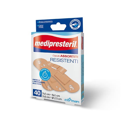 Medipresteril Cerotti Resistenti Assortiti 40 Pezzi